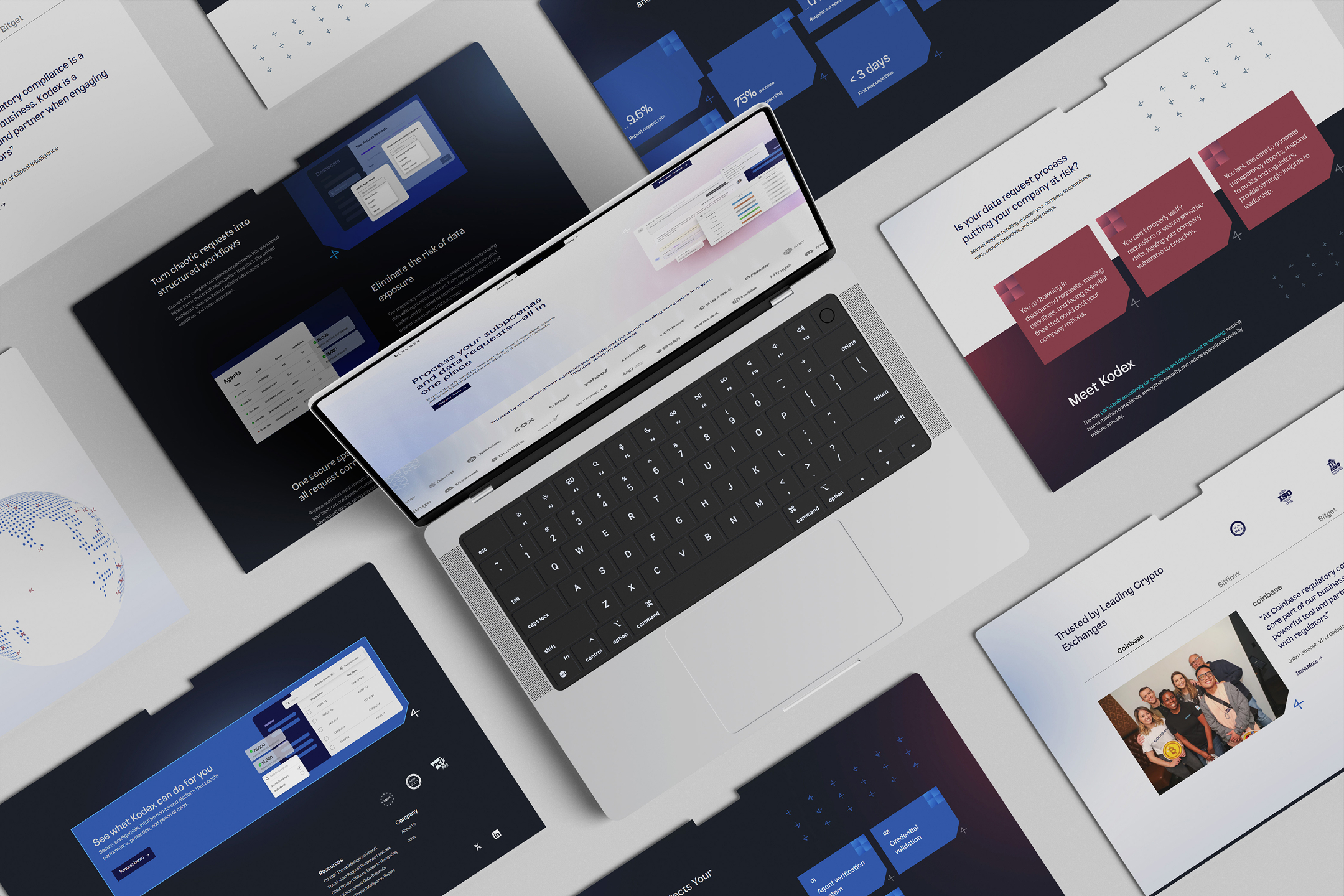 Kodex Global website design preview