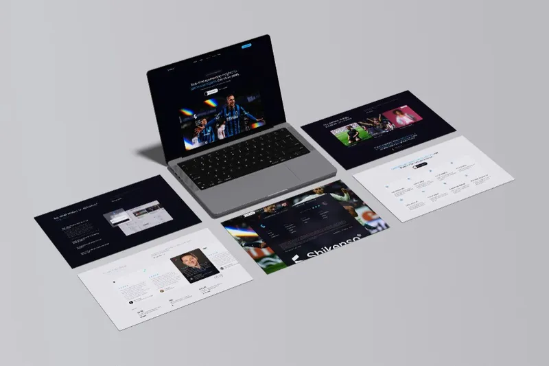 Shikenso website design preview
