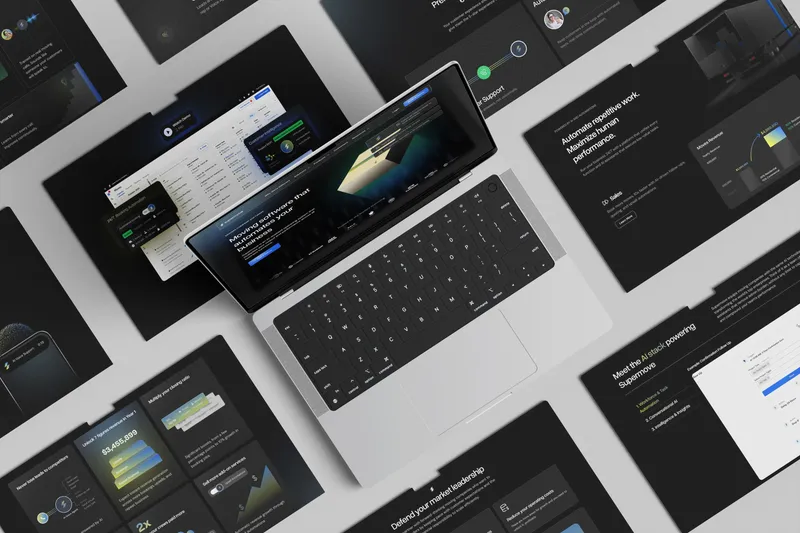 Supermove website design preview